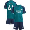 Original Trikotsatz Arsenal Rice 41 Ausweichtrikot 2023-24 Für Kinder